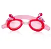 Enfants dessin animé 3D animal lunettes de natation enfants anti-buée sports nautiques lunettes mode garçons filles réglable dessin animé maillots de bain lunettes