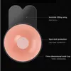 乳首カバーパッチペーストステッカースコッチ乳房ホルダーシールド接着剤の花びらブービーテープバストリフター再利用可能なブラヌブラL230523