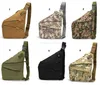 Outdoor sling chest bags crossbody messager pouch packs fashion anti theft mens Travel Assault Pack Military Single Shoulder Sling Tactical army Molle Bag