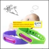 Pest Control Kid Mosquito Repellent Bracelet Sile Wristband Summer Plant Essential Oil Capse Band Bug Killer Drop Delivery Home Gard Othco