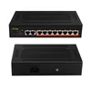 Switchs POE Switch Gigabit Terow Link TE204 10 Porta 100 MBPS POE Switch Switch Alimentatore interno 52V 93W 8+2 Switch Ethernet Fast Ethernet VLAN