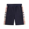 2023 Kids Pants Shorts Summer Baby Boys Girls Shorts Children Plaid Pants Kids Elastic Casual Sports Pants Cotton Child Trousers Baby Kids Clothing