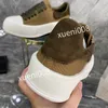 Nouvelle marque de mode hommes qualité chaussures de sport talon en cuir baskets à lacets Running Trainers Letters Flat Printed sneakers