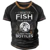 2023 Nouveaux T-shirts de l'équipe F1 pour hommes et femmes Chemises vintage Été Hauts à manches courtes 3d T-shirts d'extérieur Pulls pour le cou Vêtements surdimensionnés Vêtements de pêche Homme