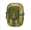 Erkekler taktik molle çantalı kemer bel paketi çantası küçük cep askeri ordu bel paketleri, çanta seyahat kamp çantaları açık av kampı bel çantası