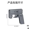 Gun Toys Moqis1pcs модернизировал второе поколение IC380 Сотовое телефон складной карта складной пистолет карты пистолета с мягким S сплав Sho DH82s