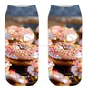 All'ingrosso- Fashion Pretty Cute Women Girls Calzini elastici in cotone stampato 3D New Hot ciambelle dolci calzino calzini unisex con design di stampa digitale