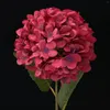 Fiori decorativi Ortensie Bouquet artificiale Decorazione da sposa Fiore da sposa Real Latex Home Winter Faux