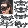 Máscaras de dormir Sexy Cosplay Toy Trajes Feminino Lace Party Boate Rainha Máscara de Olho Lingerie Erótica Carnaval Veneziano Anônimo J230602