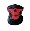 Casco moto multi bici maschera viso mezzo teschio maschera CS sci copricapo collo ciclismo pirata fascia cappello berretto maschera di halloween fazzoletto da pirata