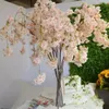decorative centerpiece flowers white blossom flower artificial hanging cherry blossom branch imake946