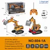 ElectricRC Car 1 24 RC Excavator Dumper Car Remote Control Engineering Sand Digger Construction Vehicle Toy RC Excavator Toy car for Kids 230602
