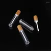 Frascos de armazenamento 5ml Vintage Bamboo Vazio Lip Gloss Recipientes Tubo Cosmético Embalagem Batom Faça Você Mesmo SN996