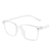 Sonnenbrille Quadrat Anti Blaues Licht Gläser Rahmen 2023 frauen Brillen Computer Vintage Männer Brille Transparente Rahmen