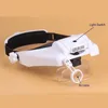 Telescope Agnicy Head-wearing Glasses 1X 1.5X 2X 2.5X 3.5X 8X Magnifying Glass LED Light Reading Spaper Electronic Maintenance