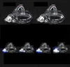 3 LED T6 faro da pesca 6000 lumen T6 / XME 4 modalità Lampada zoomabile Torcia frontale impermeabile + 18650 batteria + caricabatterie