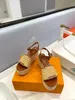 2023 The latest explosion platform sandals women's fashion sandals luxury design female slippers