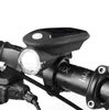 LED -Fahrradlichter leistungsstarker USB -wiederaufladbarer Solarfahrrad Frontlampe Outdoro Radsport Taschenlampe Sicherheitswarnlampen Reitausrüstung Alking -Linie