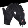 Utomhus Varma fullfingerhandskar Polar Fleece Capacitive Pekskärmhandskar för smart mobiltelefon Vintertät Bike Cycling Ski Glove