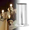 Lamp Holders Cover Light Chandelier Socket Supplies Ceiling Pendent Sleeves Base Metal Drip Bathroom Fixtures Covers Tall Bulb Sleeve