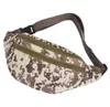 Outdoor Camouflage Chest Bag Fashion Outdoor Waterproof Single Shoulder sling Bags Multifunctional Phone pocket Waistpack Hiking Sports Waist Packs