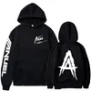 Herrtröjor tröjor unisex trend anuel aa mönster tryckt hoodie tröja par riktiga hasta la muerte street hiphop säljer sport hoodie 230602