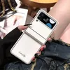 Роскошный акриловый гибридный телефон для телефона Vogue для Samsung Galaxy Folding Z Flip3 Flip4 5g Прочный