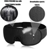 Sleep Masks 3D Mask for Sleep Eye Mask Lights Blockout Mjuk vadderat Sleeping Fabric Cover Shade Clindbind Eyepatch J230602