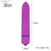 Sex toys Massagers Strong Shock 10 Frequency Long Bullet Vibration Mini Av Massage Stick Jumping Adult Fun Products L230518