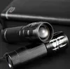 Yeni 3 Mod LED Mini El Fenerleri Meşaleler Taşınabilir Alüminyum Alaşım Zoom Parlama El Feneri Teleskopik Lens Pilleri Güç SOS Flash Meşale Lamba