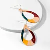 Charm Elegant Multi Color Drop Earrings Women Graffiti Gift Water Ear Jewelry Fashion New R230603