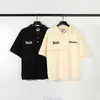 디자이너 패션 의류 티 TSHIRT RHUDE CO 브랜드 MCLAREN MCLAREN 폴로 셔츠 스포츠 패션 브랜드 남성 여성 여름 라펠 아메리칸 짧은 슬리브 TSHIRTS COTT