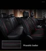 Bilstol täcker läder universellt för Geely Emgrand EC7 GX X7 Fe1 Styling Automobiles Interior Auto Cushion