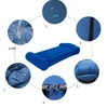 Uppblåsbar luftbädd soffa bärbara luft sovsäckar solstol Sofa Stolmadrass Lazy Pluge Beanbag Camping Beach Outdoor Hammock