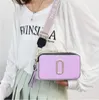 デザイナー女性バッグ新しい2023コントラストカラー小さな正方形のバッグトレンドレターシングルショルダーメッセンジャーバッグ卸売20-12-7cm M003