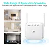 Routers 5GHz draadloze wifi repeater Wifi Range Extender Router 1200Mbps Wifi Internet Signal Amplifier Repeater 5G 2,4 GHz WiFi Booster