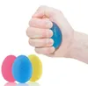 Yumurta şekli kavrama topları parmak kavrama rehabilitasyon antrenmanı toplar iyileşme elastik toplar parmak el gücü antrenmanı rehabilitasyon topu