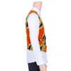 Ethnic Clothing In Stock Men African Clothes Sleeveless Vest Wax Print Tops XH051