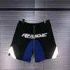 Designer Short Fashion Casual Clothing Shorts de plage Rhude3m Short double couche réfléchissant à blocage de couleur avec accessoire de cordon de serrage en nylon sergé haute densité