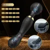 Modi Krachtige vibrator Dual Motor Av Wand voor vrouwen Clitoris Stimulator g Spot Vagina Massager Dildo Volwassenen 18