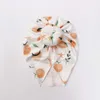 Hair Accessories Lovely Floral Elastic Baby Hat Big Donut Girl Turban Spring Head Wraps Kids Beanie Newborn Headband