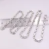 Catene Collana a catena a maglie in argento sterling 925 massiccio da 4 mm da 23,6 pollici S925