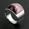 Cluster Rings Party Fashion Mens High Quality rostfritt stål män Kvinna stenring smycken engagemang bröllop band finger