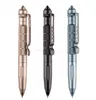 Aircraft Aluminium Defender Tactical Pen for Self-Defense Glass Breaker Multifunktionellt överlevnadsverktyg Aviation Aluminium Metall Survival Pennor