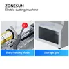 ZONESUN ZS-FC1 포일 롤 커팅 머신 핫 포일 페이퍼 디스펜서 가죽 스탬핑 장비