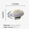 Table Lamps Crystal Eye Of The Sky LED Desk Lamp Italian Design USB For Livingroom El Decor Night Light Projector