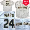 Xflsp GlaC202 Bruno Mars 24K Hooligans Maillot de Baseball Maillots de Baseball Hommes Tous Maillots de Baseball Cousus