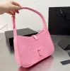 Bolsas Bolsa de Ombro Bolsa de Luxo Moda Clássica Crocodilo Ouro Símbolo Y Alfabeto Bolsa Mensageira Feminina Preto Vermelho Rosa Cores Múltiplas