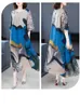Casual Dresses Loose Print Mulberry Silk Maxi Summer Vintage 5xl Plus Size Chiffon Dress Women Elegant BodyCon Party Vestidos Robe Q740