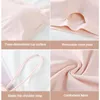 Canotte Canotte Reggiseni sexy estivi per le donne Solid Push Up Lingerie Ice Silk Seamless Word Sling Female Tube Top 2023 White Bralette